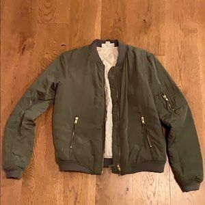 Olive Bomber jacket